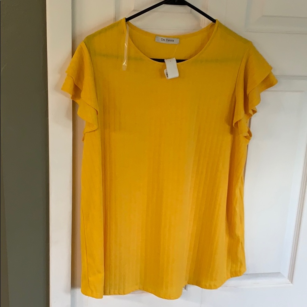 Mustard Yellow Tunic